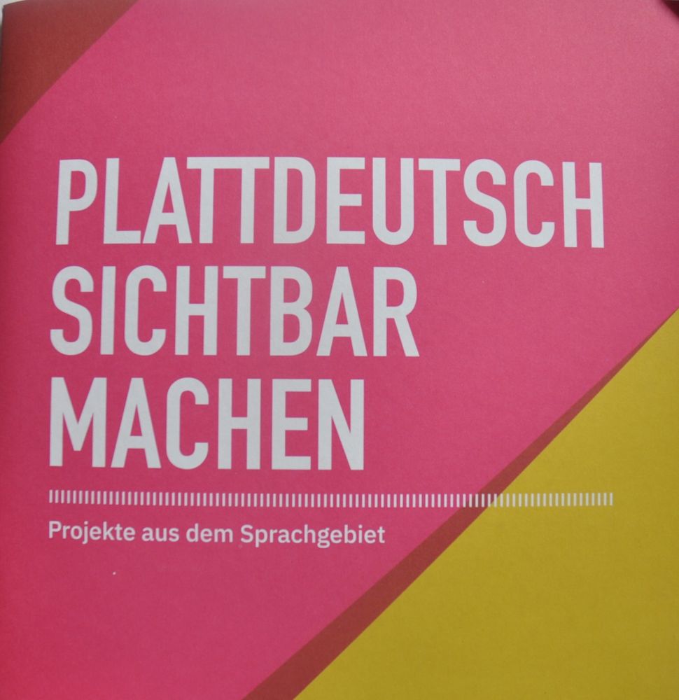 broschuere plattdeutsch sichtbar machen
